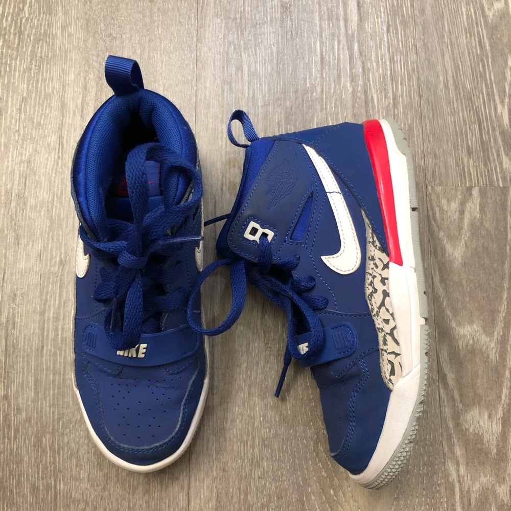 Nike Jordan Legacy 312 PS Royal Blue Cement 12C - Picture 6 of 9
